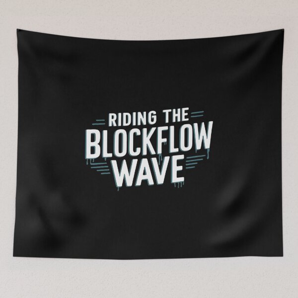 Item preview, Kaspa Codewave Flow of Pure Blockchain Logic designed and sold by RadDeck.