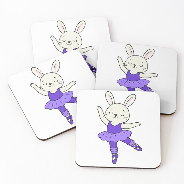 Item preview, Ballet Bunny - White - Purple designed and sold by AngelMiette.