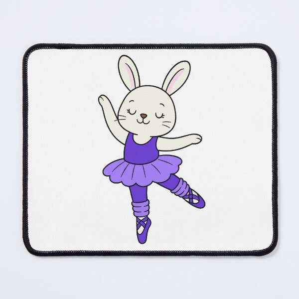 Item preview, Ballet Bunny - White - Purple designed and sold by AngelMiette.