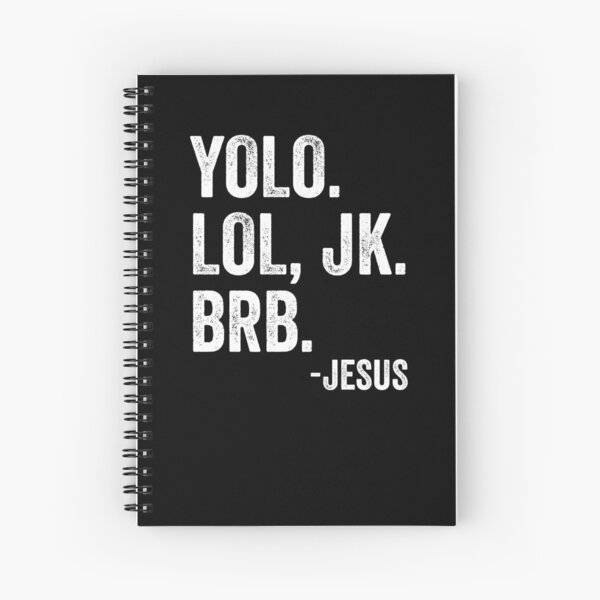 Item preview, YOLO LOL JK BRB Jesus Faith Easter Resurrection Funny Jesus Gear designed and sold by DynamicDesign.
