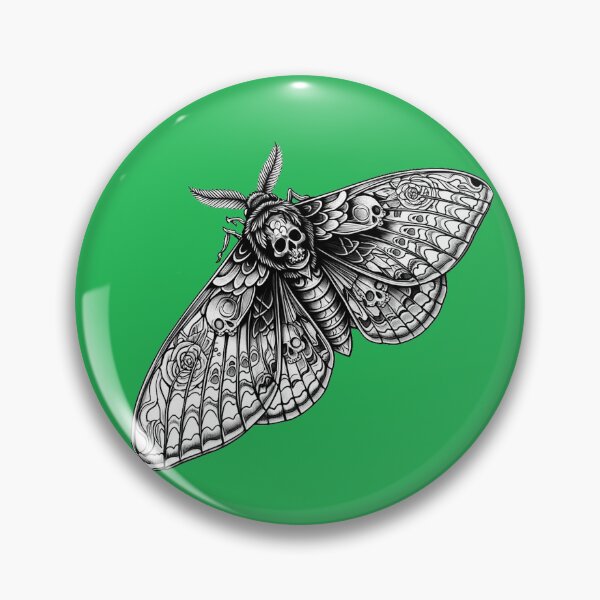 Item preview, Tatted Moth designed and sold by StitchNRebl.