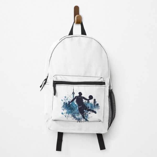 Artikelvorschau, Urban Dunk – Basketballspieler-Silhouette mit City Splash entworfen und verkauft von JenniferCreaArte .