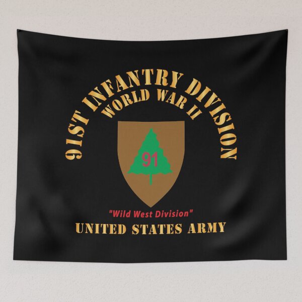 Item preview, Army - SSI - 91st Infantry Division  - WWII - Wild West Division - US Army X 300 designed and sold by Military Insignia Products.