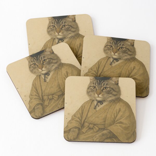 Item preview, Aristocat – Noble Elegance in Edo Style designed and sold by Zen Cat Studio.