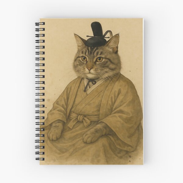 Item preview, Aristocat – Noble Elegance in Edo Style designed and sold by Zen Cat Studio.