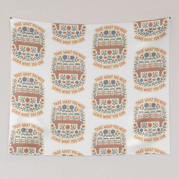 Item preview, Take What You Need, Leave What You Can designed and sold by SnugBugz.