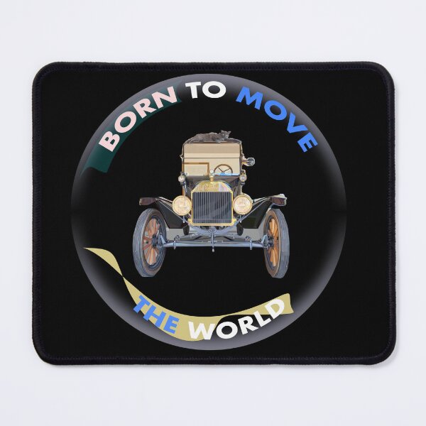 Item preview, Vintage T-Model With Cool cat. Retro Car designed and sold by I&M Boutique ART.