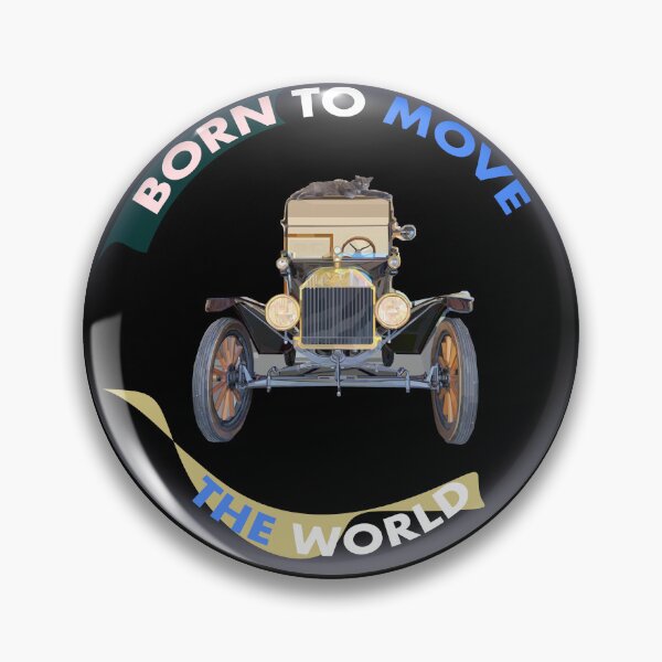 Item preview, Vintage T-Model With Cool cat. Retro Car designed and sold by I&M Boutique ART.