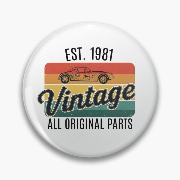 Item preview, Vintage: All Original Parts 81 designed and sold by StitchNRebl.