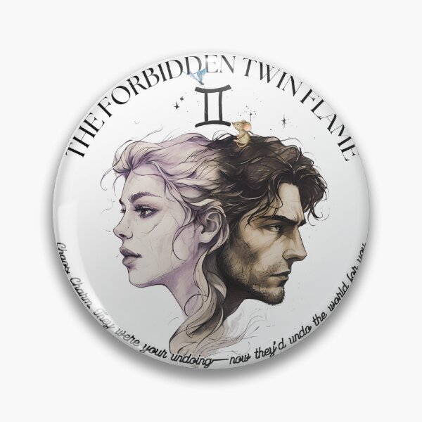 Item preview, Gemini Dark Romance Chaos & Charm Zodiac Art designed and sold by CottonandQuill.