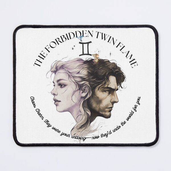Item preview, Gemini Dark Romance Chaos & Charm Zodiac Art designed and sold by CottonandQuill.