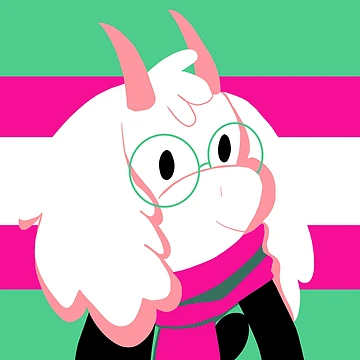 Artwork thumbnail, Trans Ralsei by mageofcolors