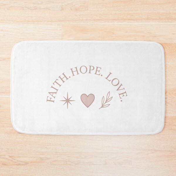 Item preview, Faith. Hope. Love. – Neutral Theta-Inspired Sticker designed and sold by summer-loving.