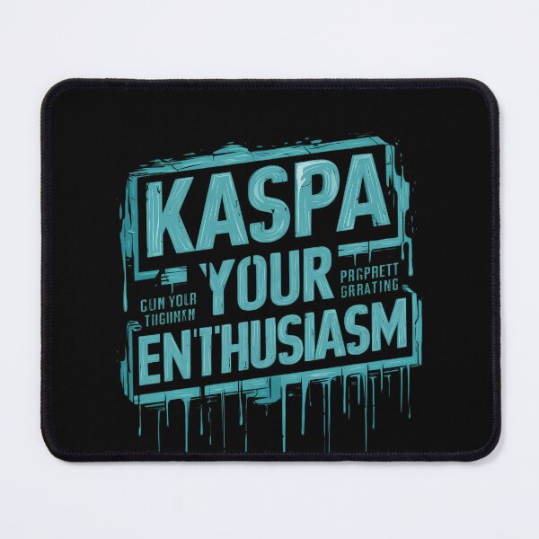 Item preview, Kaspa Matrix Grid The Crypto Reality Unfolds designed and sold by RadDeck.