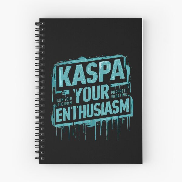Item preview, Kaspa Neon Glow Futuristic Crypto Energy designed and sold by RadDeck.