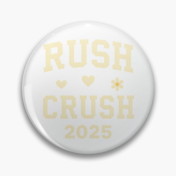 Item preview, Rush Crush 2025 – Recruitment Sorority Sticker designed and sold by summer-loving.