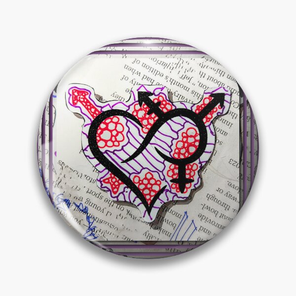 Item preview, Inclusivity & Love symbol Alt 2 designed and sold by Lahila Designs.