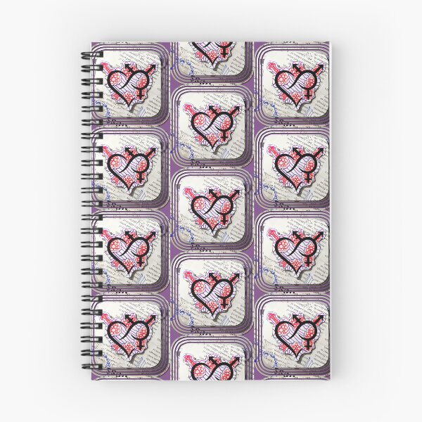 Item preview, Inclusivity & Love symbol Alt 2 designed and sold by Lahila Designs.