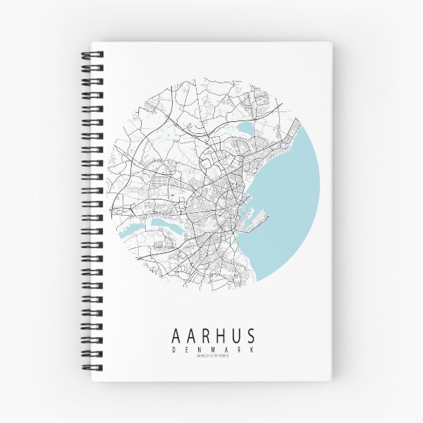 Item preview, Aarhus City Map of Denmark - Circle designed and sold by deMAP.