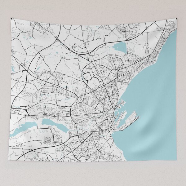 Item preview, Aarhus City Map of Denmark - Circle designed and sold by deMAP.