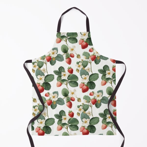 Item preview, strawberries pattern, shabby chic, vintage designed and sold by StardustMaia.
