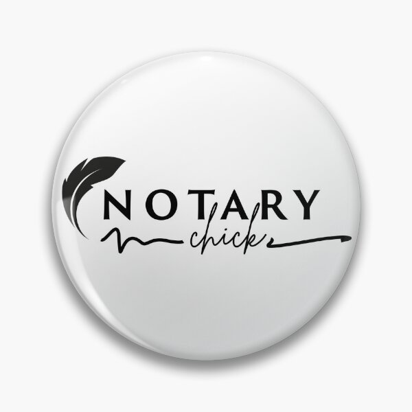 Item preview, Notary Chick – Feather Quill & Pen Minimalist Design designed and sold by NotaryLife.