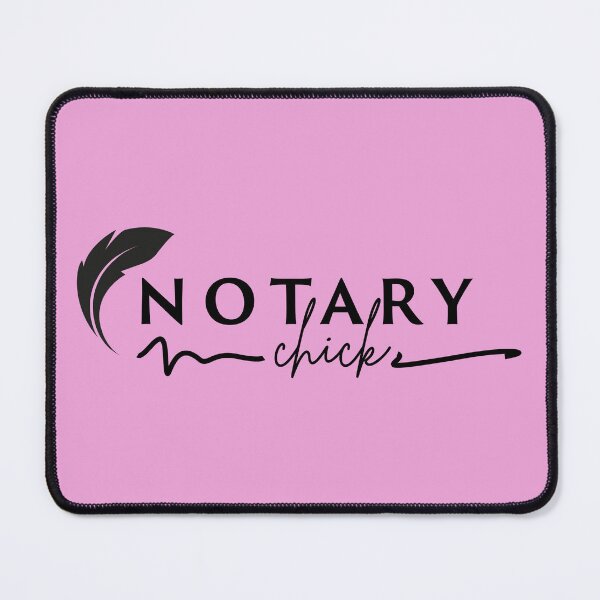 Item preview, Notary Chick – Feather Quill & Pen Minimalist Design designed and sold by NotaryLife.