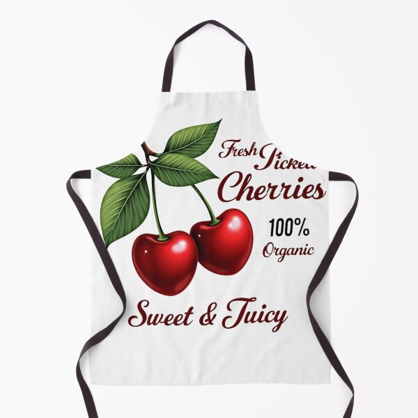Item preview, Vintage Sweet Juicy Cherries Retro Fruit Market Design designed and sold by haitrieuic96.
