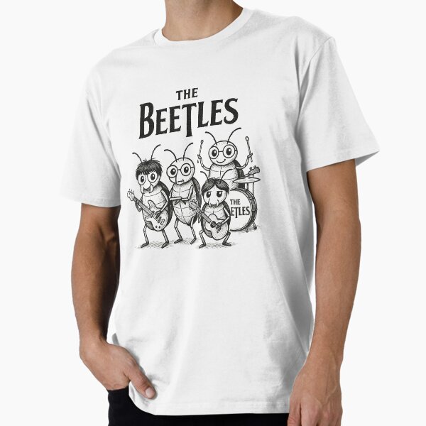 Item preview, The Beetles – Funny Parody Insect Rock Band Illustration designed and sold by DIRTYSKETCHH.