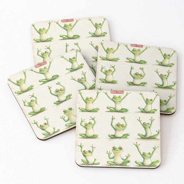 Item preview, yoga frogs designed and sold by RaymondOliver.