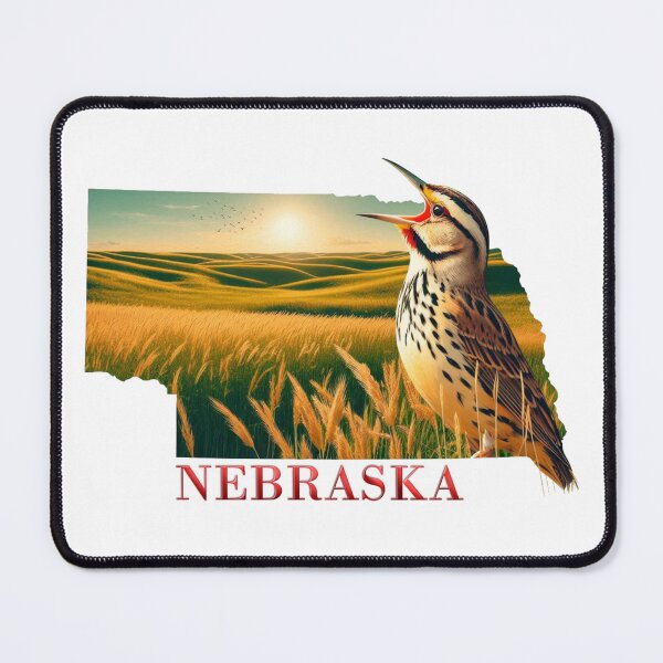 Item preview, Nebraska: Western Meadowlark designed and sold by CornerStone57.