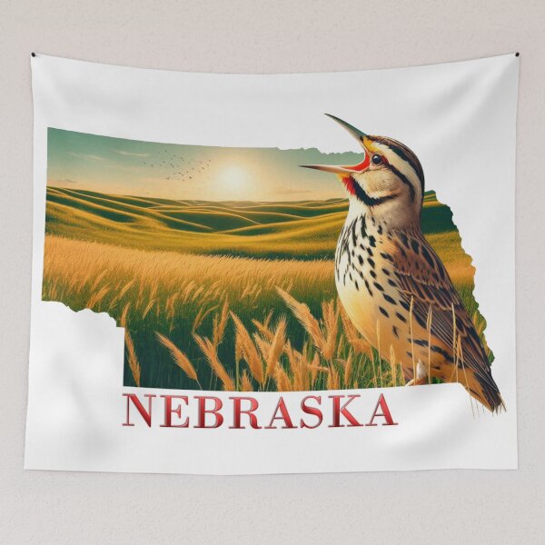 Item preview, Nebraska: Western Meadowlark  designed and sold by CornerStone57.