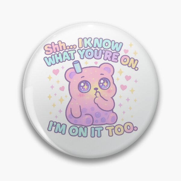 Item preview, Shh.. I know what you're on (pink) designed and sold by PixelThreadings.