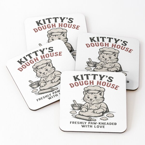 Item preview, Kitty's Dough House cat designed and sold by semad34.