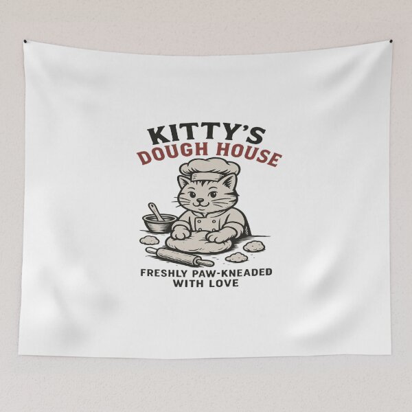 Item preview, Kitty's Dough House cat designed and sold by semad34.