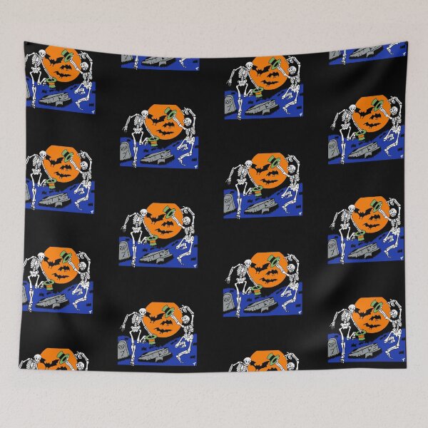 Item preview, Skeleton Dance - Black Background  designed and sold by The Abysmall.