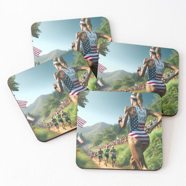 Item preview, "Jungle Run – USA Pride in Stride" designed and sold by Triathlongram.