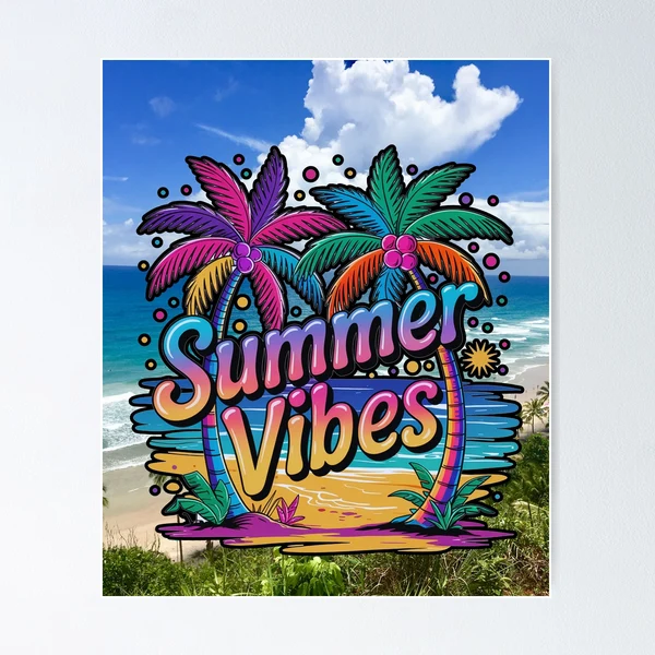 Summer Vibes Beach Vacation