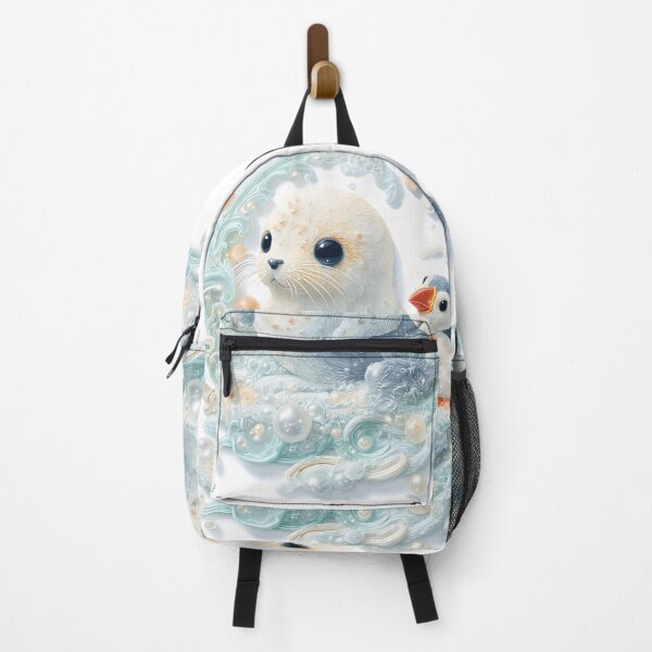 Item preview, Kawaii polymer , ultra-detailed. An adoreable plump baby seal designed and sold by wonderisland.
