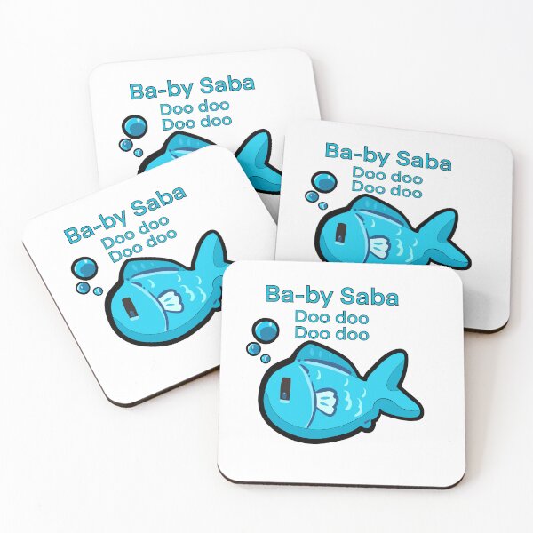Item preview, Baby Saba "Doo Doo Doo Doo" Baby Shark Parody designed and sold by Fresh Oshi Pressed.