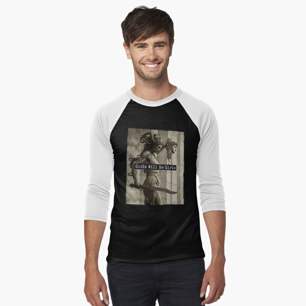 Artikel-Vorschau von Baseballshirt mit 3/4-Arm, designt und verkauft von Elloodiee.