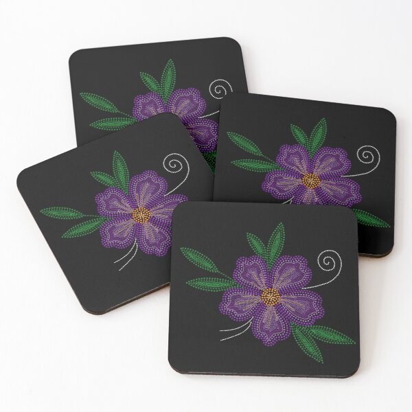 Item preview, Digital purple flower designed and sold by Jenannbrown.