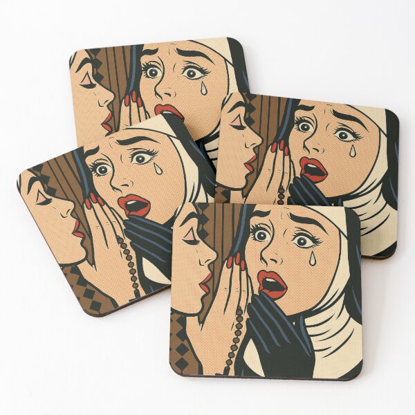 Item preview, sapphic nun pop art II  designed and sold by mikaila-bunny.