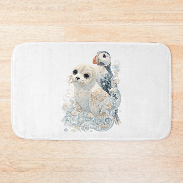 Item preview, Kawaii polymer , ultra-detailed. An adoreable plump baby seal designed and sold by wonderisland.