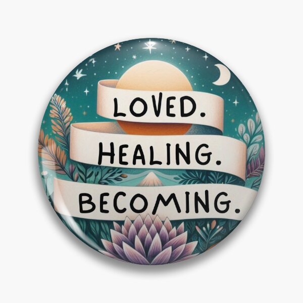 Item preview, Loved. Healing. Becoming. designed and sold by Myra365Art.