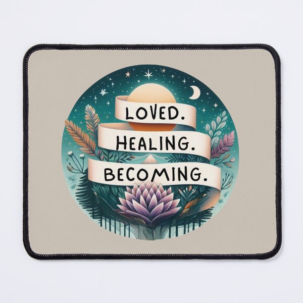 Item preview, Loved. Healing. Becoming. designed and sold by Myra365Art.