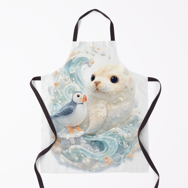 Item preview, Kawaii polymer , ultra-detailed. An adoreable plump baby seal designed and sold by wonderisland.