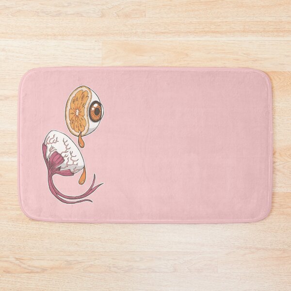 Item preview, Half on an Eye Orange Fruit Horror designed and sold by Murmur Ink Crow.