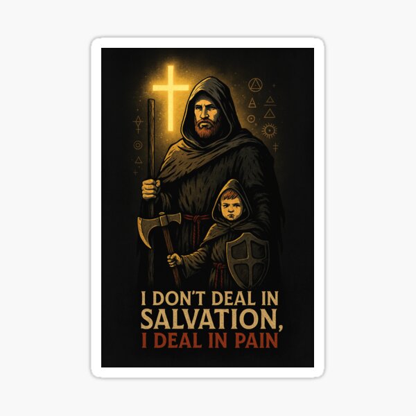 Item preview, Pain, not Salvation designed and sold by Bee More Light.