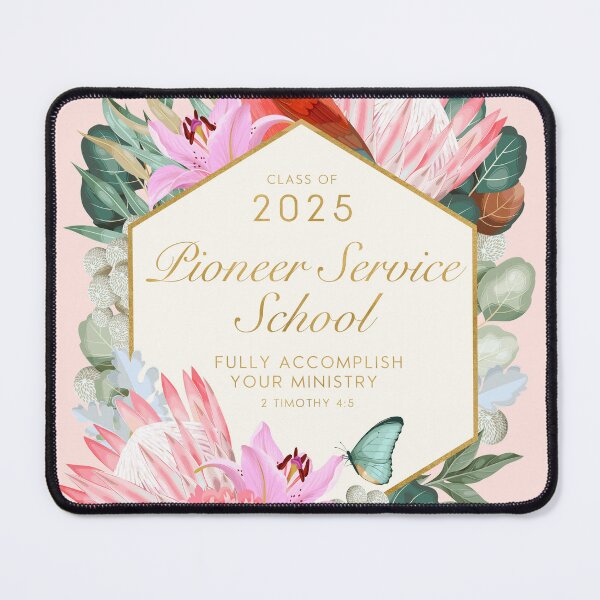 Item preview, Pioneer Service School 2025 (Bird & Flower) designed and sold by Paper Bee Gift Shop.